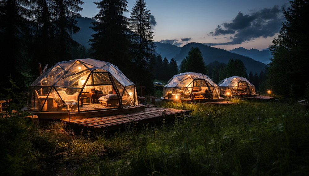 Glamping nel cuore delle Dolomiti: una nuova tendenza